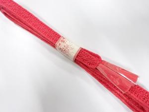 未使用品　正絹　手組帯締め